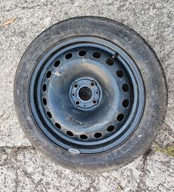 Cerchio in ferro 7j16h2 usato per fiat QUBO