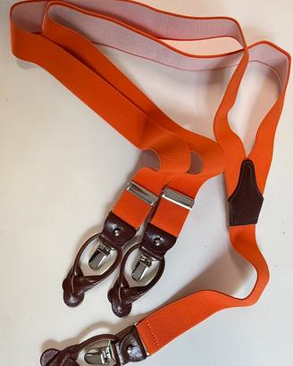 Bretelle E. Marinella arancio nuove