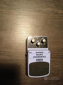 pedale overdrive chitarra