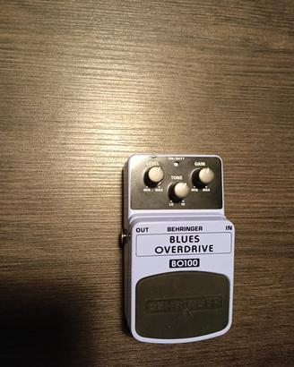 pedale overdrive chitarra