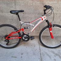 Mountain bike bi-ammortizzata