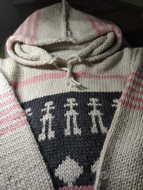 Maglioncino bambina stile peruviano