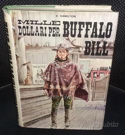 Libro vintage anni 70 romanzo western Buffalo Bill