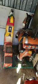 Dondolante giostre vintage