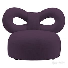 POLTRONA QEEBOO RIBBON ARMCHAIR FABRIC C