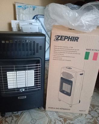 stufa a gas Zephir GPL 4,2  kW con scatola