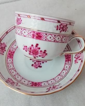 Tazza caffè antica porcellana Herend 