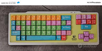 Tastiera pc facilitata per bambini e disabili