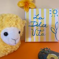 Tela “La dolce vita”🍋