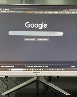 Pc all in one Jepssen i7 24 pollici