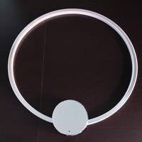 lampada da soffitto/applique led cerchio cromo rgb