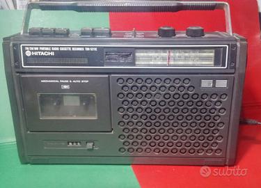 Vecchia Radio Registratore Hitachi