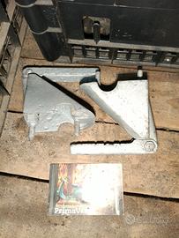 piedini poggiapiedi passeggero vespa faro basso 12