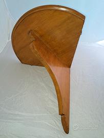 Mensola in legno duro primi 900 porta statua. 