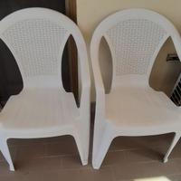 sedie in pvc