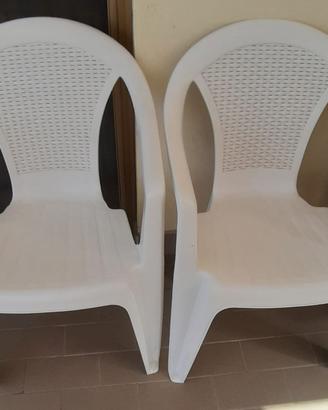 sedie in pvc
