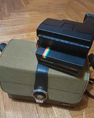 Polaroid 600 land camera Supercolor