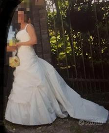 Abito da sposa alta sartoria Vittoria Bonini