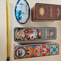 Scatole di latta moderne