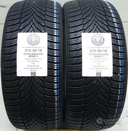 2 GOMME 215 40 18 NEXEN A72782