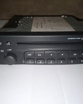Autoradio Opel Siemens VDO CDR 500 + Codice