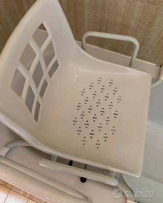 Sedia bagno per disabili da applicare alla vasca