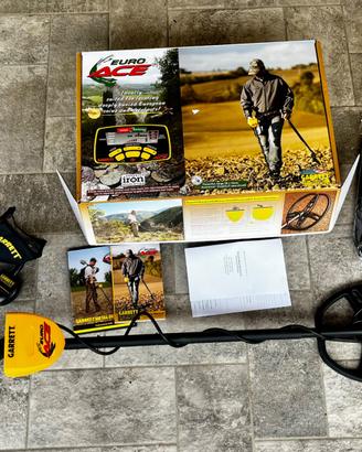 Garrett Euro ACE metal detector – praticamente nuo