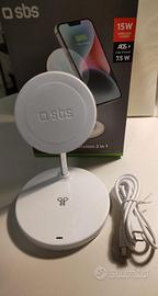 iPhone iPods wireless recharger caricabatteria 2in