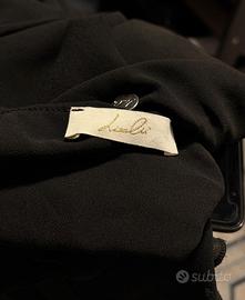 Lizalù camicetta nera con volant