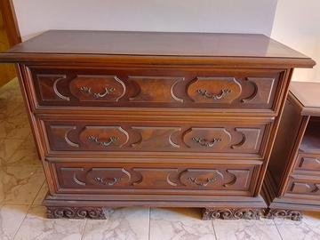 cassettiera con comodini