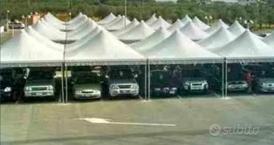 Dispon. 4 Gazebo da 2  posti auto