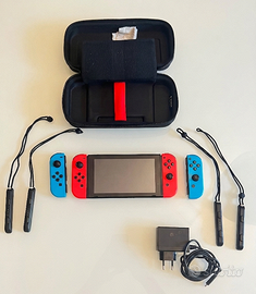 Nintendo Switch,4 Joy-Con,Super Mario Party, Borsa