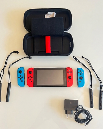 Nintendo Switch,4 Joy-Con,Super Mario Party, Borsa