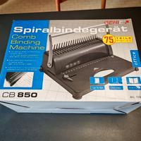 Rilegatrice perforatrice GENIE CB 850 A4 + Accesso