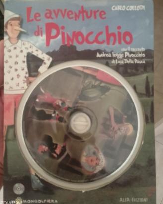 STOCK 11 DVD CARTONI ANIMATI + cd libro Pinocchio
