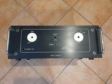 Case preamplificatore a valvole vintage