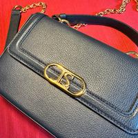 Borsa Luisa Spagnoli- Blue navy, leather