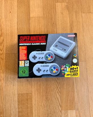 Super Nintendo classic mini console