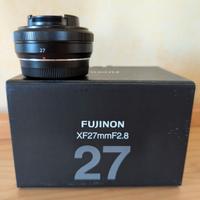 Fujifilm XF 27mm f/2.8 come nuovo