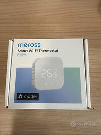 TERMOSTATO MEROSS MTS200 SMART WI-FI BIANCO NUOVO