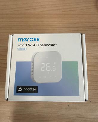 TERMOSTATO MEROSS MTS200 SMART WI-FI BIANCO NUOVO