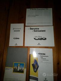 libretti istruzione originali anno 1999