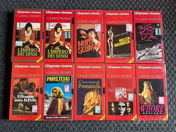 Film VHS erotici nuovi sigillati