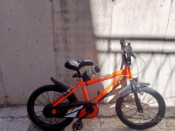 bici bambino nuova comprata l' anno scorso