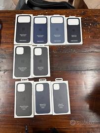 Cover in Silicone Iphone Originali - 17 16 15 pro