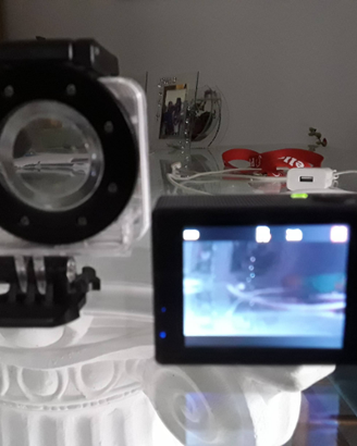 Mini telecamera impermeabile