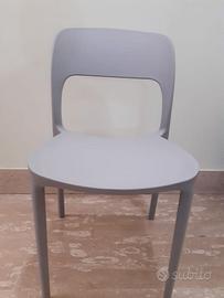 4 sedie di design italiano leggere