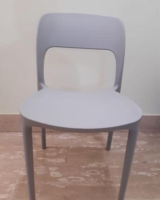4 sedie di design italiano leggere