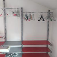 scaffale in alluminio