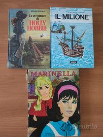 3 libri classici per ragazze anni '60 e '80